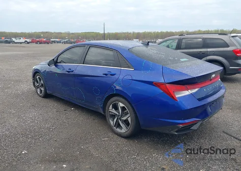 2023 Hyundai Elantra Limited from USA, damaged, VIN 5NPLP4AG7PH105417